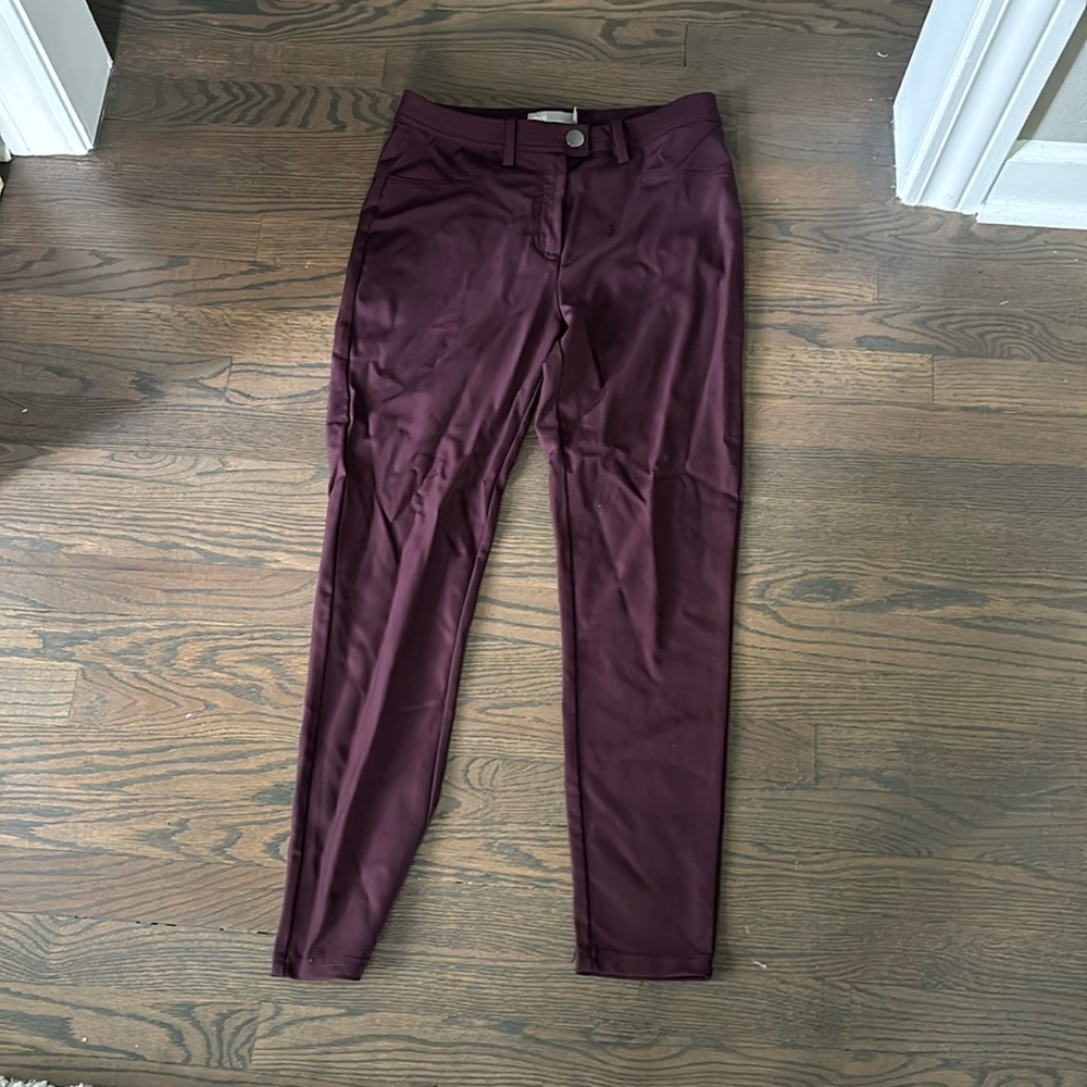 ASOS dark red dress pants size 6